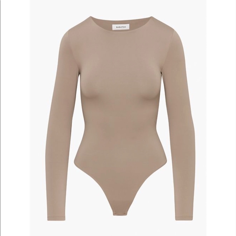 Aritzia Contour Crew Longsleeve Bodysuit